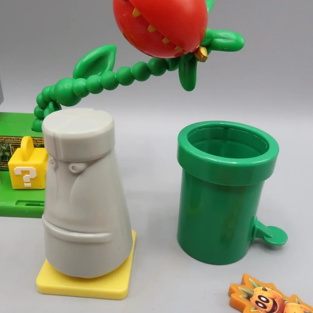 Lot of Super Mario Bros Figures Playset Pieces Yoshi Desert Diorama Piranha Plan